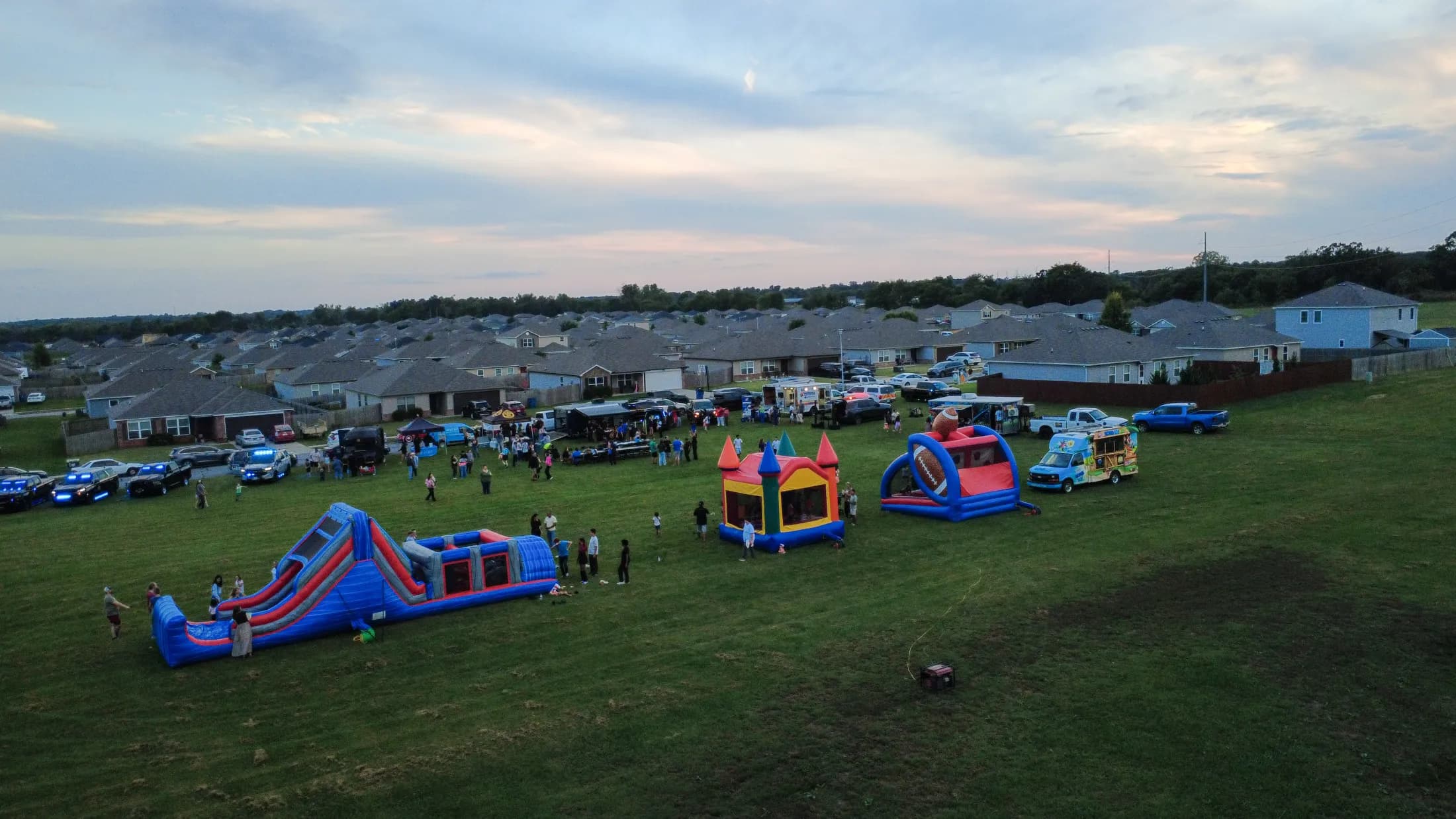 Highfill Police Department at National Night Out